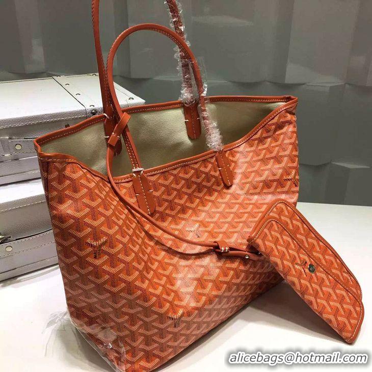 Famous Brand Goyard Saint Louis Tote Bag PM 2376 Orange