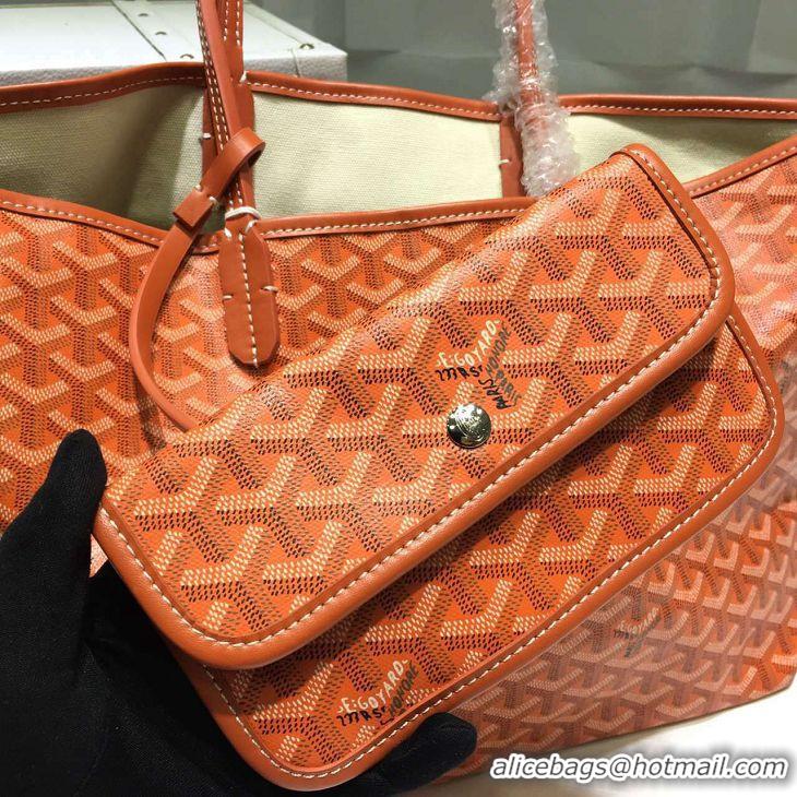 Famous Brand Goyard Saint Louis Tote Bag PM 2376 Orange