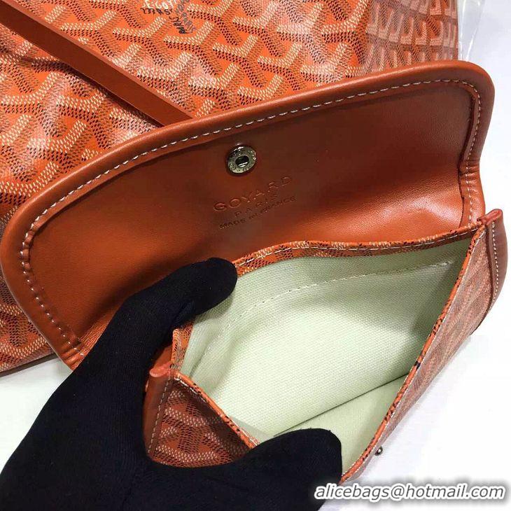 Famous Brand Goyard Saint Louis Tote Bag PM 2376 Orange