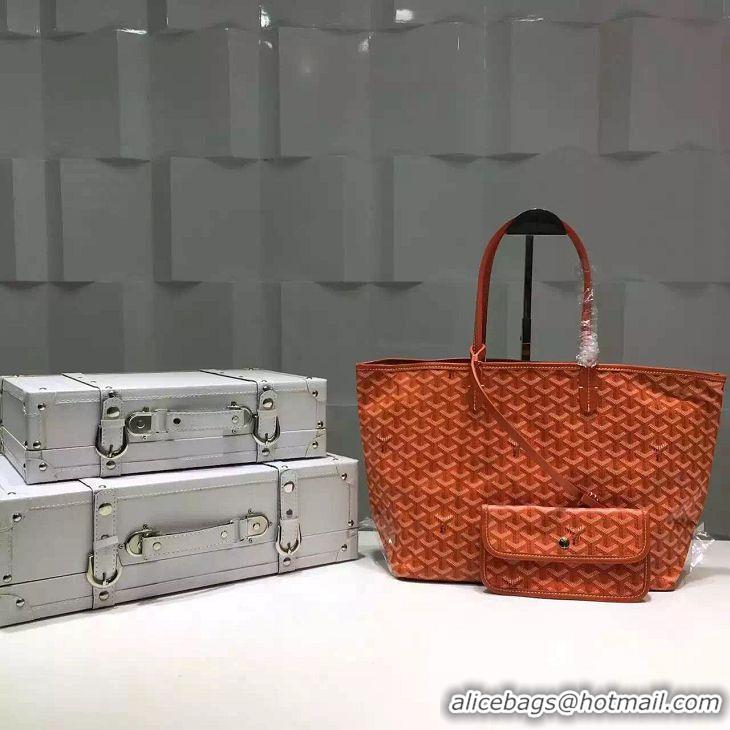 Famous Brand Goyard Saint Louis Tote Bag PM 2376 Orange