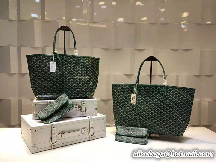 Famous Faux Goyard Saint Louis Tote Bag PM 2376 Green