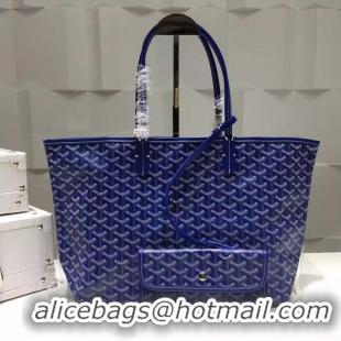 Trendy Design Goyard Saint Louis Tote Bag PM 2376 Dark Blue