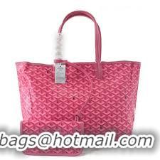 Fashionable Goyard Saint Louis Tote Bag PM 2376 Rose Red