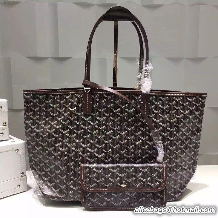 Big Discount Goyard Saint Louis Tote Bag PM 2376 Coffee