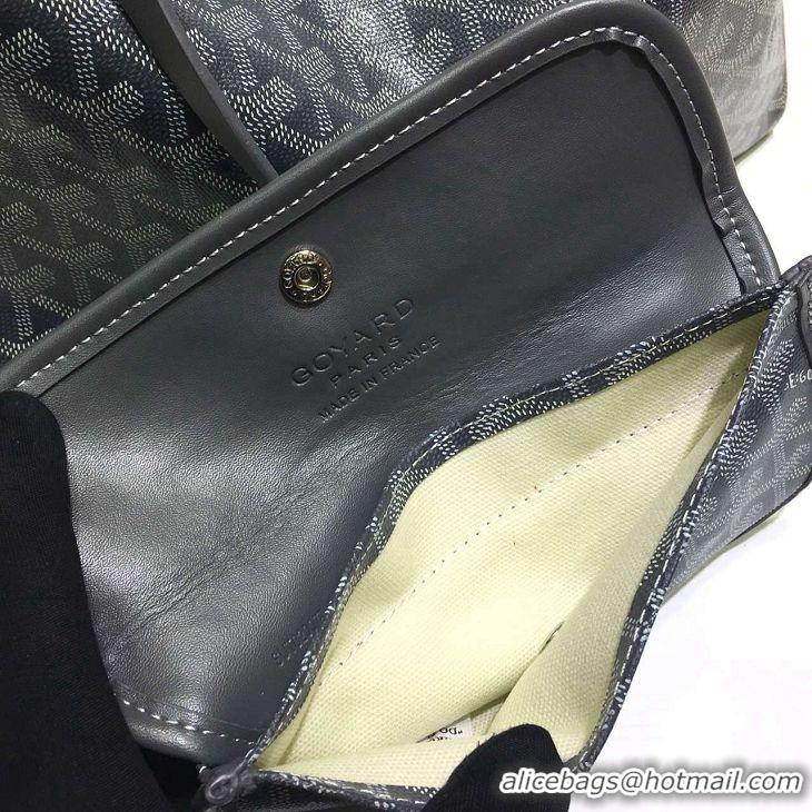 Low Cost Goyard Saint Louis Tote Bag PM 2376 Dark Grey