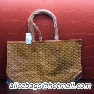 Youthful Goyard Saint Louis Tote Bag PM 2376 Wheat