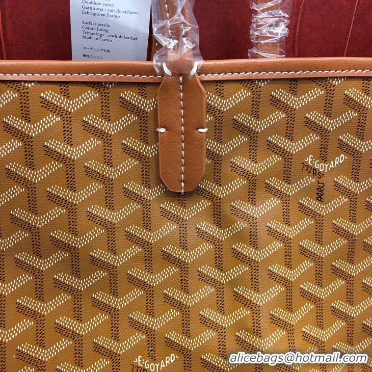 Youthful Goyard Saint Louis Tote Bag PM 2376 Wheat