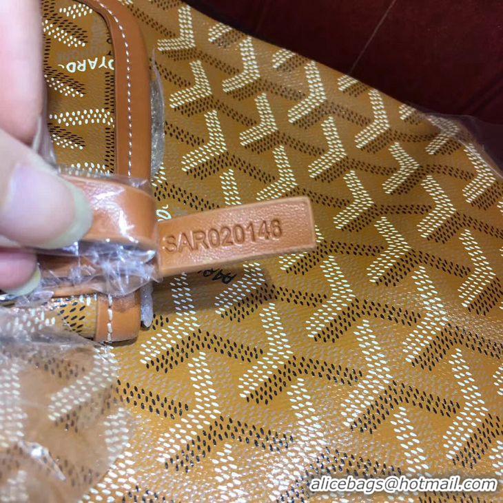 Youthful Goyard Saint Louis Tote Bag PM 2376 Wheat