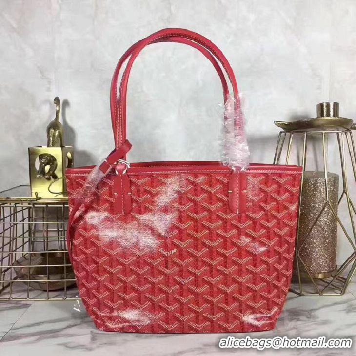 Low Price Goyard St Louis Shopping Bag Mini 2376 Red