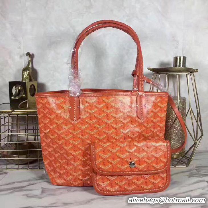 Top Grade Goyard St Louis Shopping Bag Mini 2376 Orange