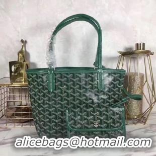 Good Quality Goyard St Louis Shopping Bag Mini 2376 Green