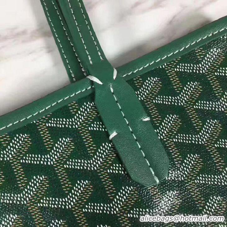 Good Quality Goyard St Louis Shopping Bag Mini 2376 Green