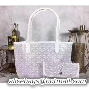 Hot Sell Goyard St Louis Tote Bag Mini 2376 White