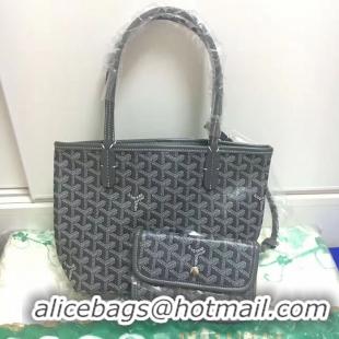 Recommended Goyard St Louis Tote Bag Mini 2376 Dark Grey