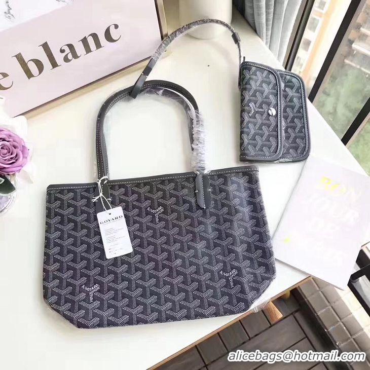 Recommended Goyard St Louis Tote Bag Mini 2376 Dark Grey