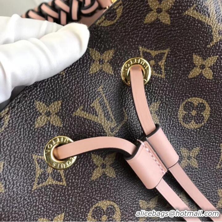 Sumptuous Louis Vuitton Monogram Canvas Original NEONOE M43985 pink