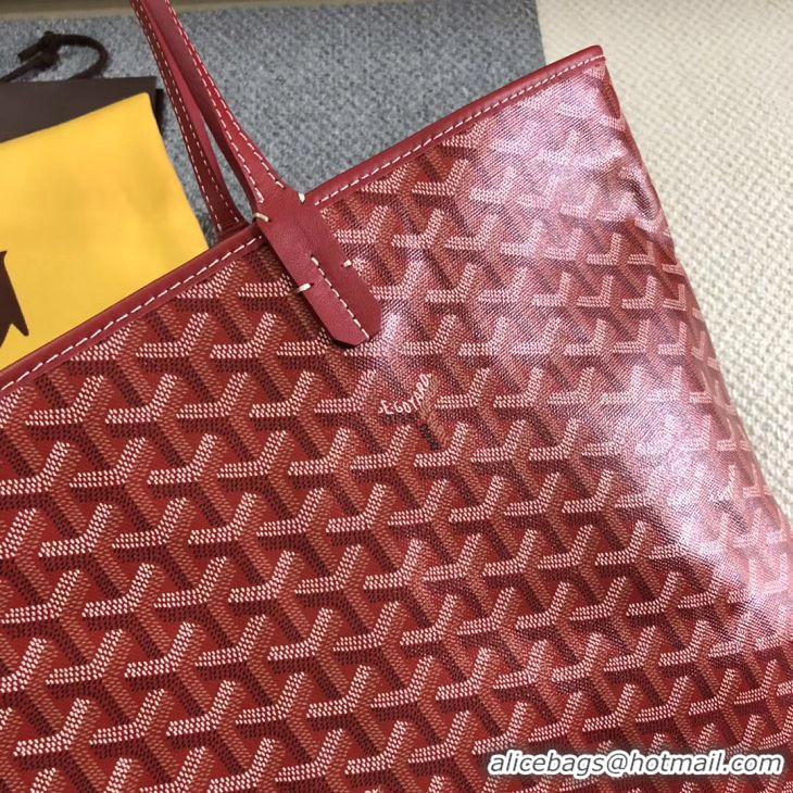 Hot Sale Goyard Artois Original Zipper Bag GM 00319 Red