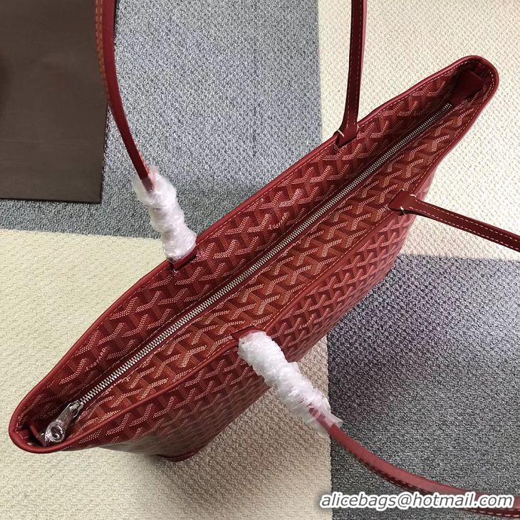 Hot Sale Goyard Artois Original Zipper Bag GM 00319 Red