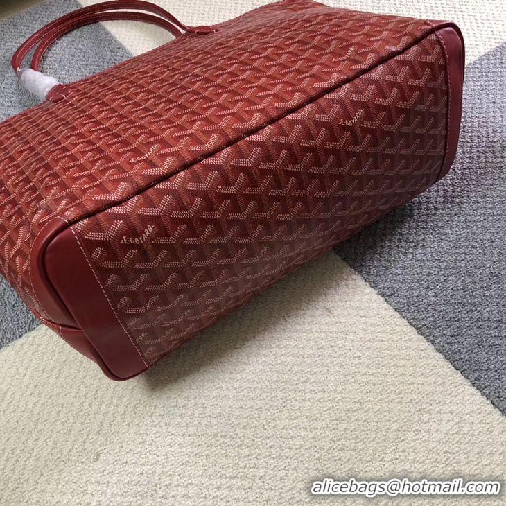 Hot Sale Goyard Artois Original Zipper Bag GM 00319 Red