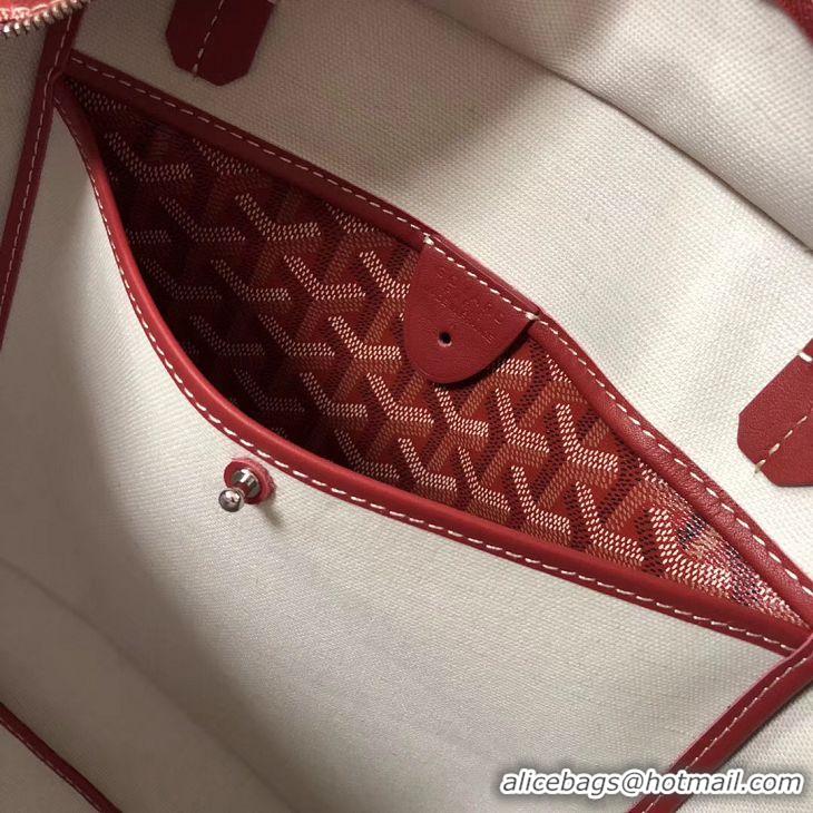 Hot Sale Goyard Artois Original Zipper Bag GM 00319 Red