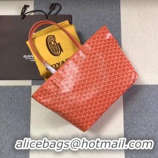 Top Quality Goyard Artois Original Zipper Bag GM 00319 Orange