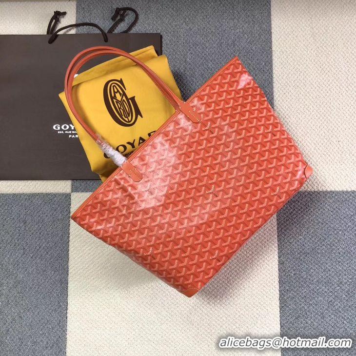 Top Quality Goyard Artois Original Zipper Bag GM 00319 Orange