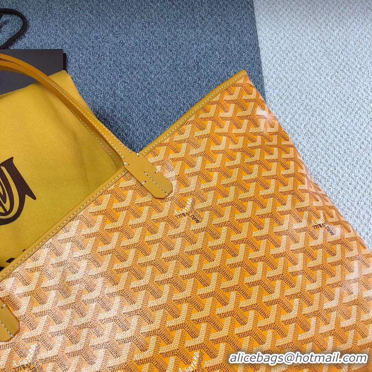 Discount Goyard Artois Original Zipper Bag GM 00319 Yellow