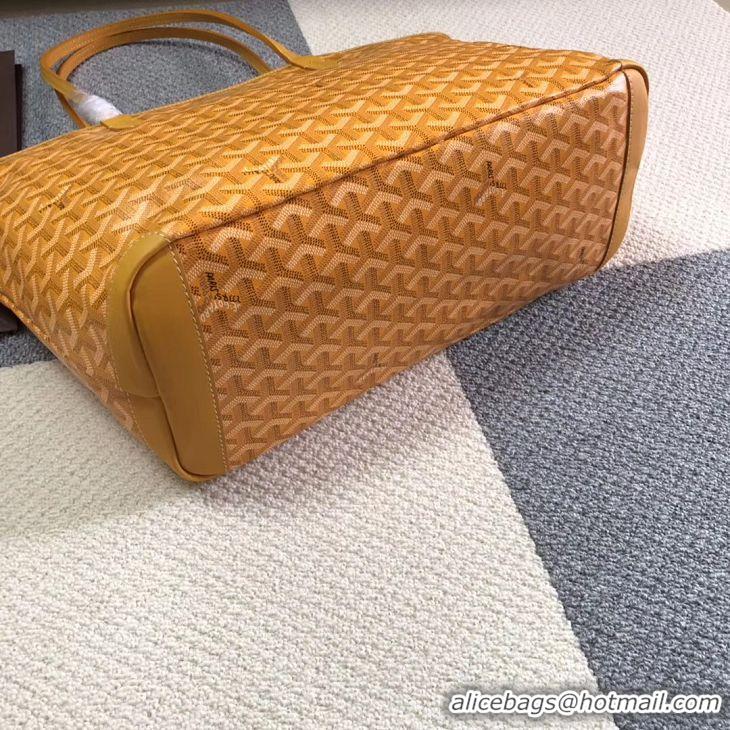 Discount Goyard Artois Original Zipper Bag GM 00319 Yellow