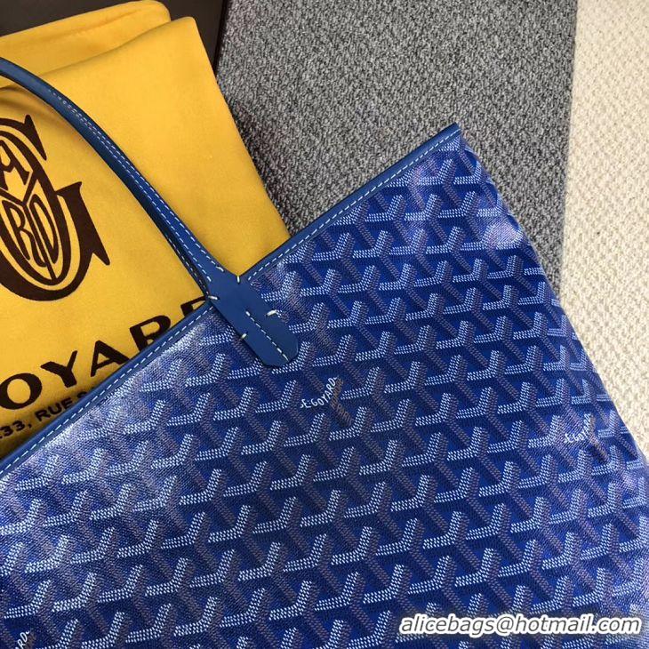 Modern Goyard Artois Original Zipper Bag GM 00319 Light Blue