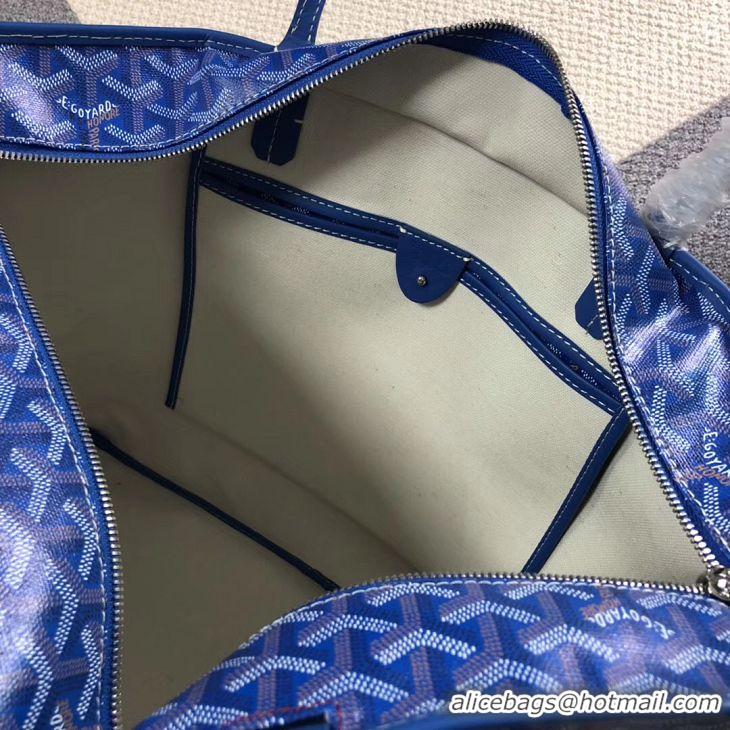 Modern Goyard Artois Original Zipper Bag GM 00319 Light Blue