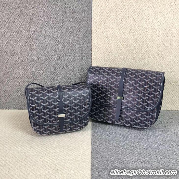 Reproduction Goyard New Original Messenger Bag PM 8962 Navy Blue