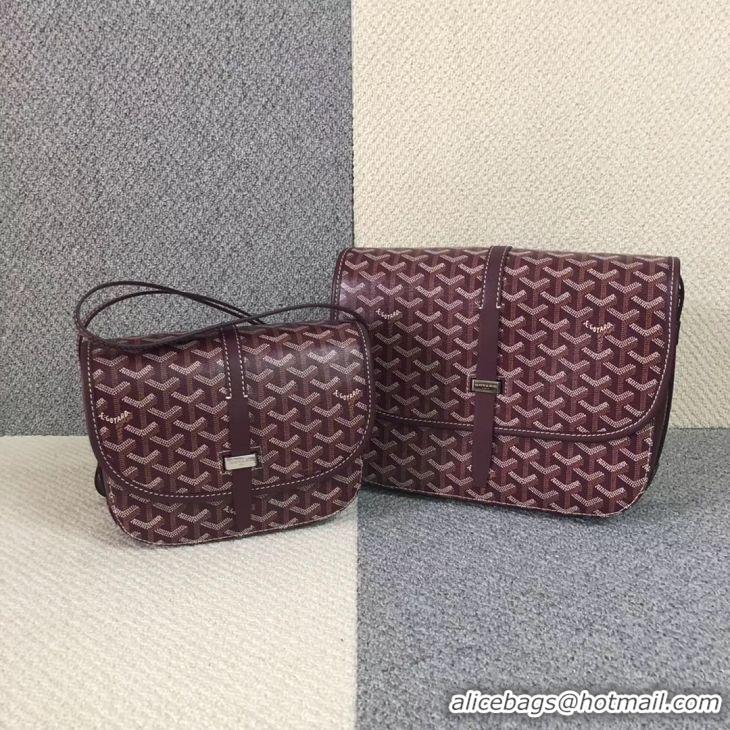 Cheapest Goyard New Original Messenger Bag PM 8962 Bungundy