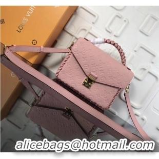 Shop Duplicate Louis vuitton original mongram empreinte POCHETTE METIS M43941 pink