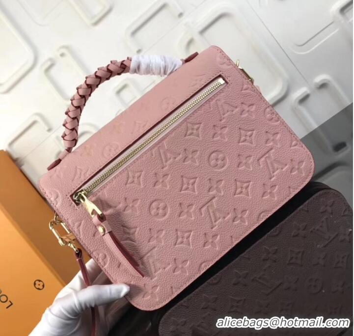 Shop Duplicate Louis vuitton original mongram empreinte POCHETTE METIS M43941 pink