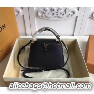 Good Quality Louis vuitton original CAPUCINES MINI N94047 black