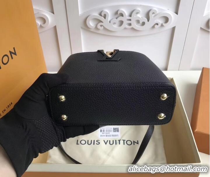 Good Quality Louis vuitton original CAPUCINES MINI N94047 black