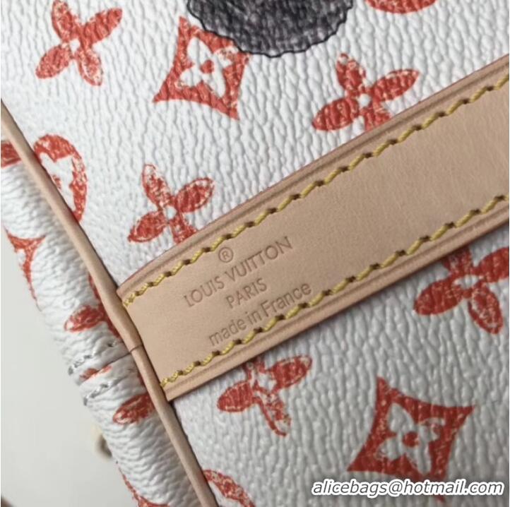 Good Looking Louis Vuitton SPEEDY 30 BANDOULIERE M44401 white