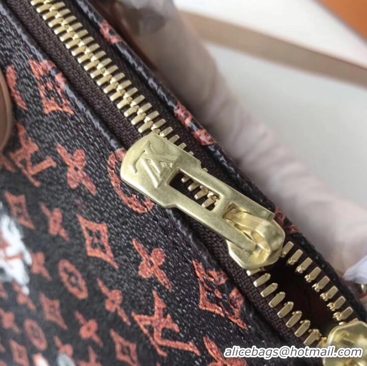 Charming Louis Vuitton SPEEDY 30 BANDOULIERE M44401 brown