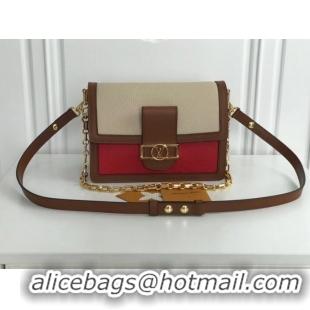 Good Quality Louis Vuitton original SAINT SULPICE PM M44391 Apricot with Red