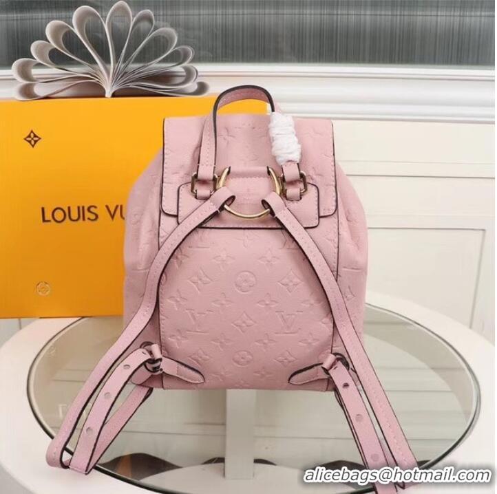 Top Design Louis Vuitton Monogram Empreinte Calf Leather Backpack M43431 pink