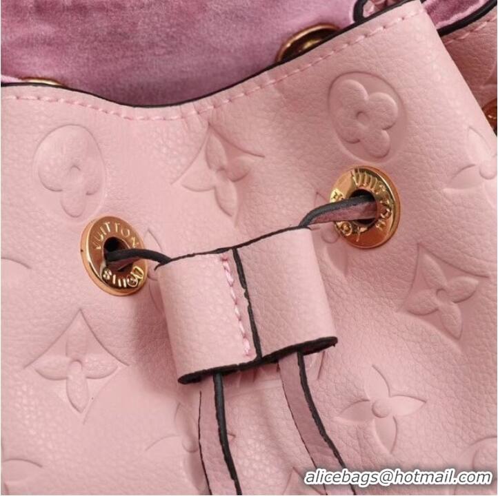 Top Design Louis Vuitton Monogram Empreinte Calf Leather Backpack M43431 pink