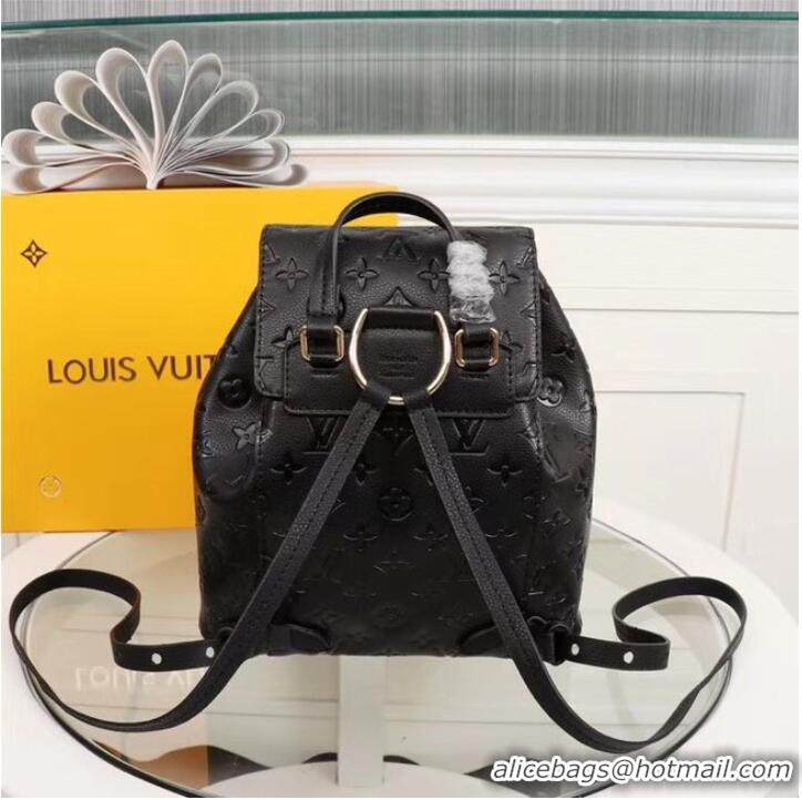 Luxury Louis Vuitton Monogram Empreinte Calf Leather Backpack M43431 Black