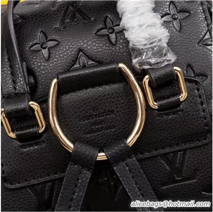 Luxury Louis Vuitton Monogram Empreinte Calf Leather Backpack M43431 Black