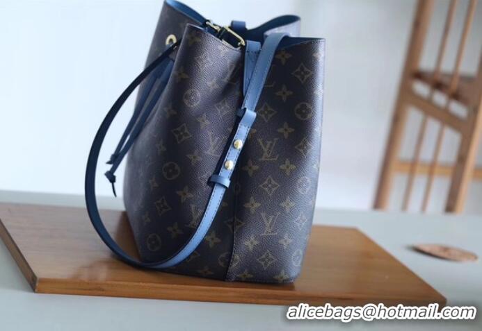 Good Quality Louis Vuitton Monogram Canvas Original NEONOE M43569 blue