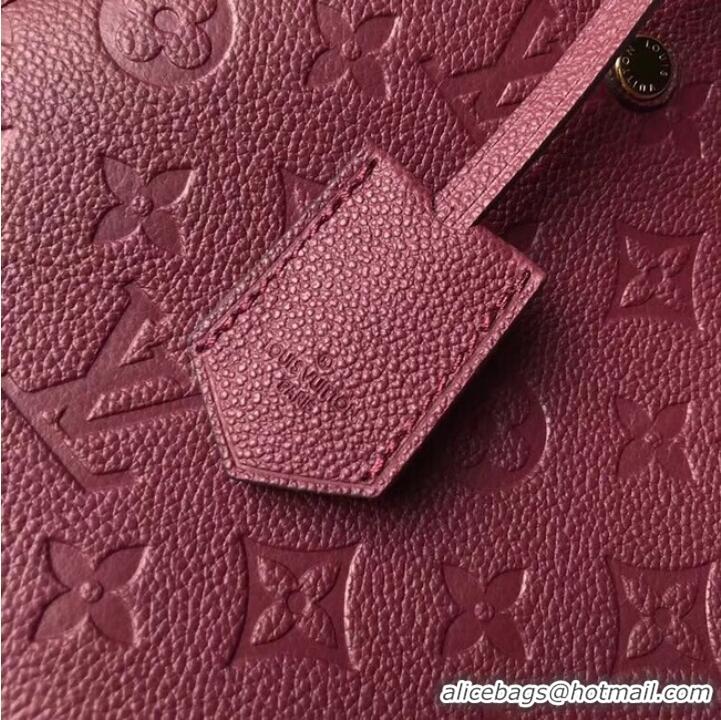 Duplicate Louis vuitton original MONTAIGNE MM M44311 fuchsia