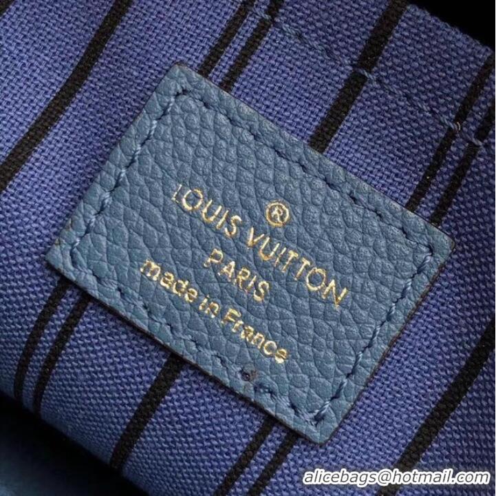 Best Grade Louis vuitton original MONTAIGNE MM M44311 blue