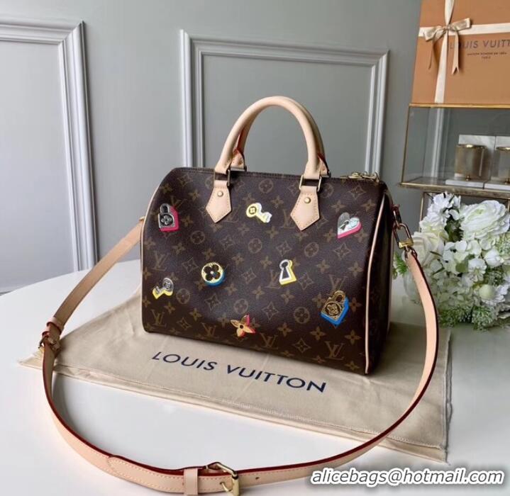 Charming Louis Vuitton Monogram Canvas SPEEDY BANDOULIERE 30 M44365