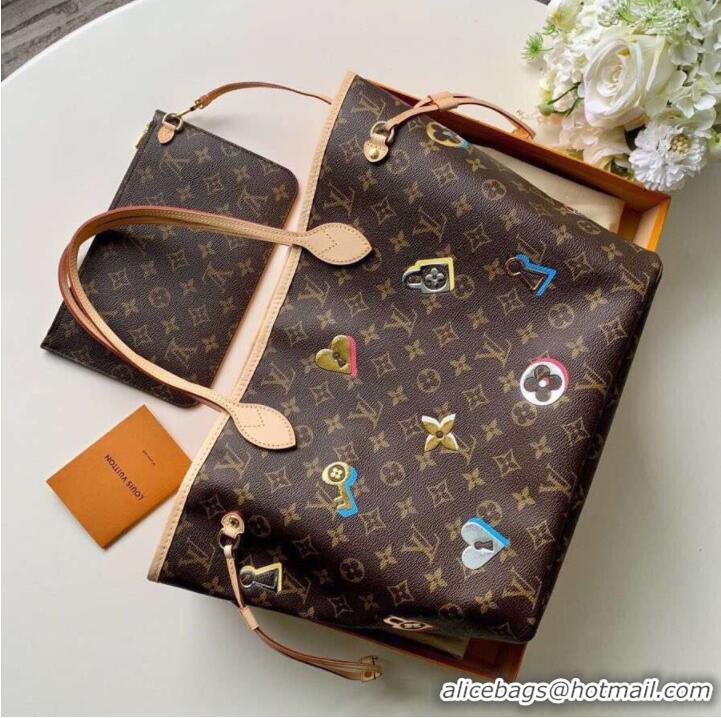 Hot Style Louis Vuitton Original Monogram Canvas NEVERFULL MM M44364