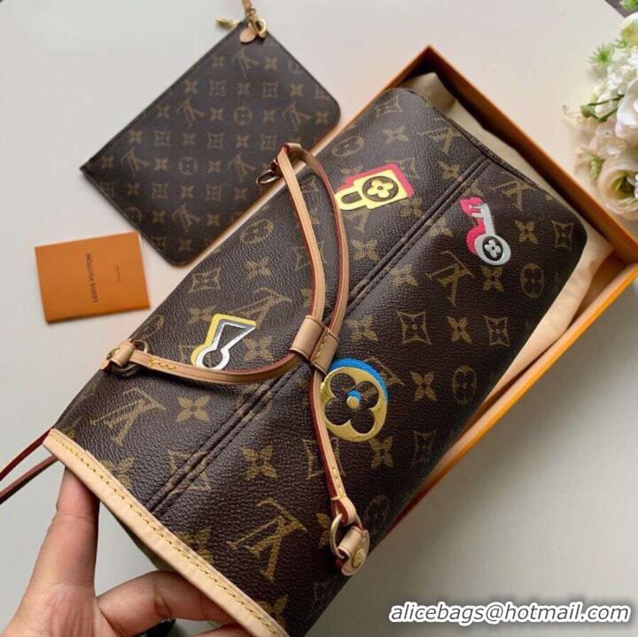 Hot Style Louis Vuitton Original Monogram Canvas NEVERFULL MM M44364