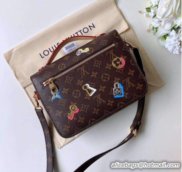 Feminine Louis Vuitton Original Monogram Canvas POCHETTE METIS M44366